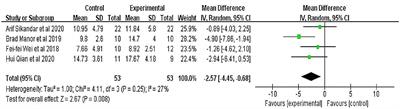 Effects of transcranial magnetic stimulation on cerebellar ataxia: A systematic review and meta-analysis